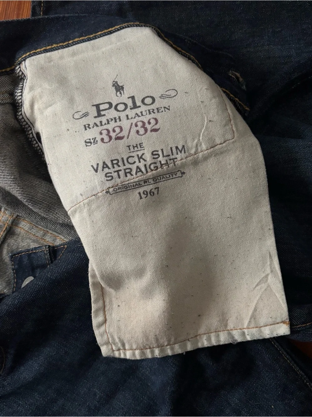 Ralph Lauren Slim Dark Blue Men's Jeans